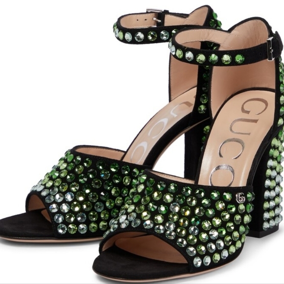 Gucci crystal embellished heels - Picture 3 of 7